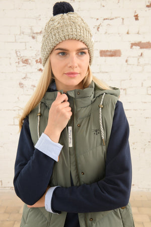 Carraig Donn Savannah Gilet in Khaki