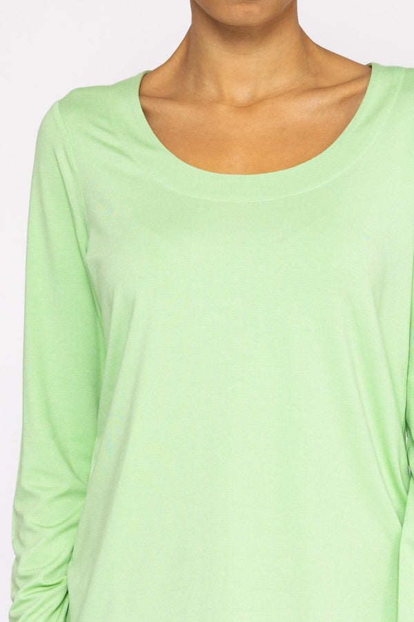 Carraig Donn Scoop Neck Tee in Mint