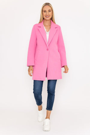 Carraig Donn Scuba Coat in Pink