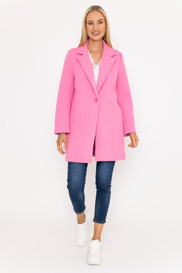 Carraig Donn Scuba Coat in Pink