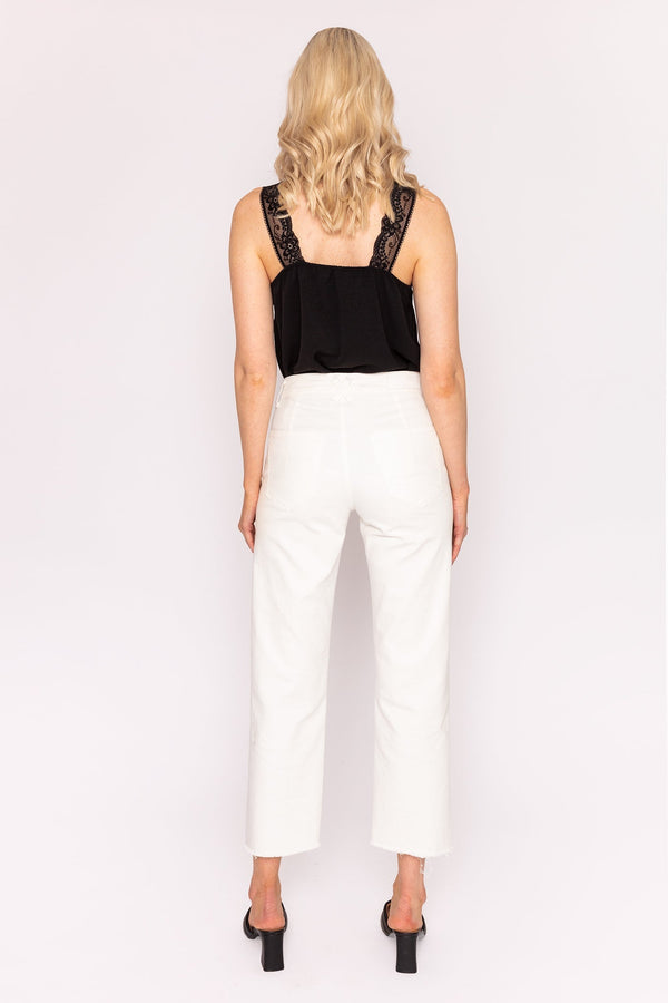 Carraig Donn Seamless Jeans in Cream