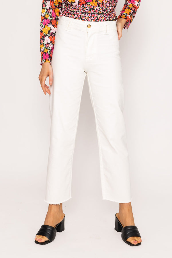 Carraig Donn Seamless Jeans in Cream