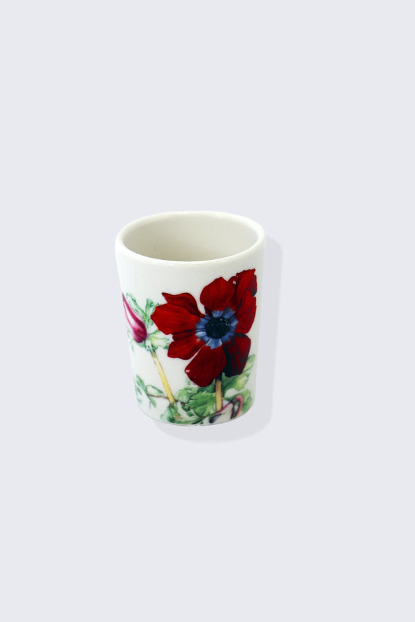 Carraig Donn Set Of 4 Botanical Egg Cup And Spoon