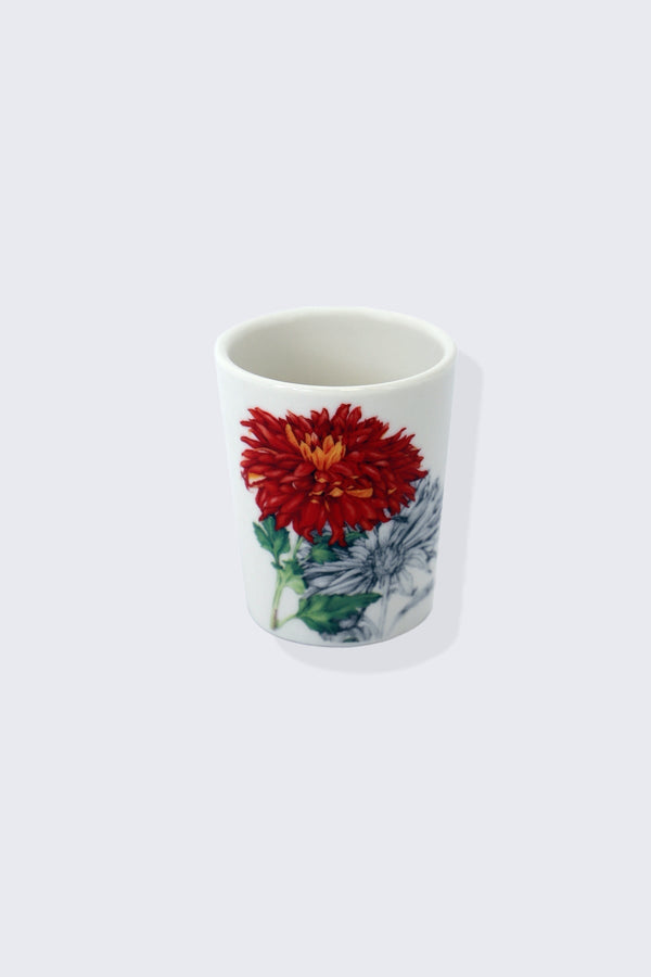 Carraig Donn Set Of 4 Botanical Egg Cup And Spoon