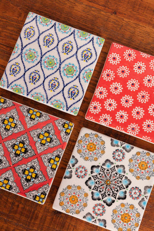 Carraig Donn Set of 4 Eclectic Coasters