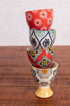 Carraig Donn Set of 4 Eclectic Egg Cups