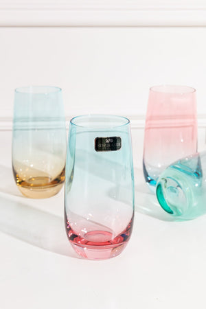Carraig Donn Set of 4 Lustre Hiball Glasses