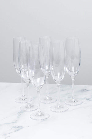 Carraig Donn Set of 6 Connoisseur Champagne Glasses