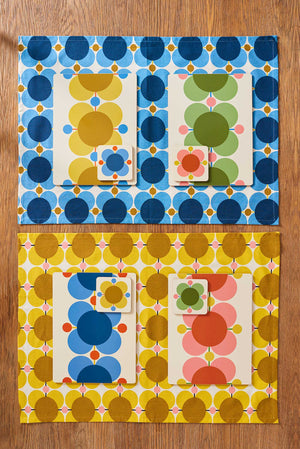 Carraig Donn Set of 6 Cork Coasters - Atomic Flower