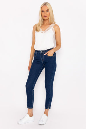 Carraig Donn Short Zip Denim Jeans