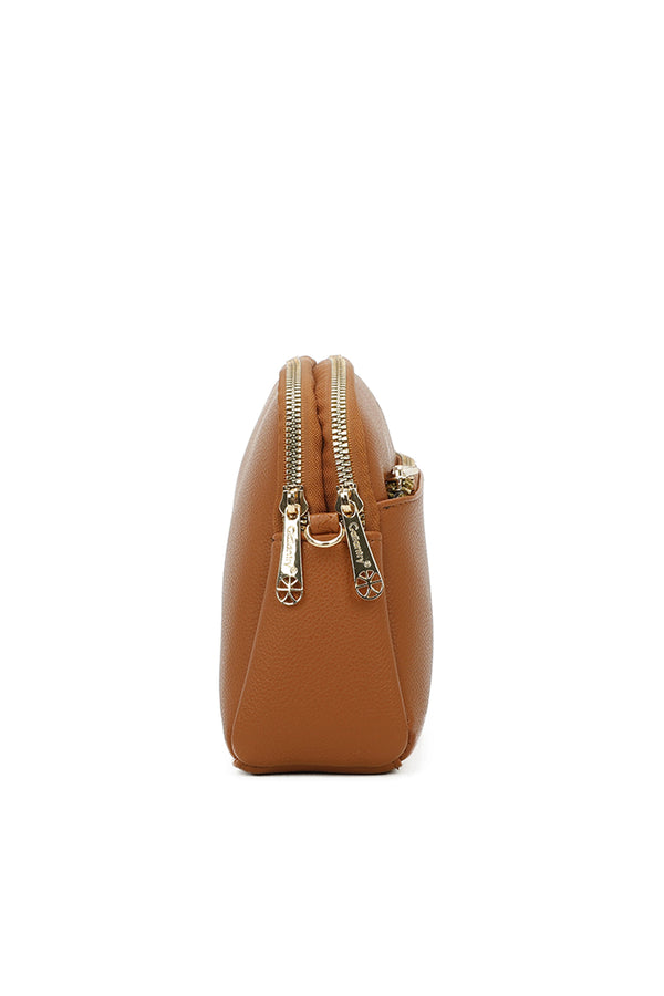 Carraig Donn Shoulder Bag in Brown