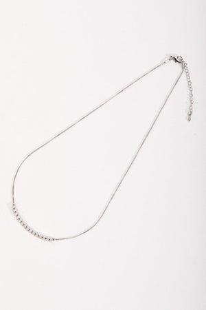 Carraig Donn Silver Beaded Necklace