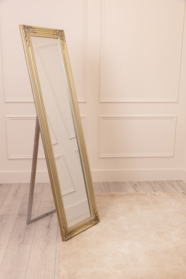 Carraig Donn Silver Champagne Floor Standing Mirror
