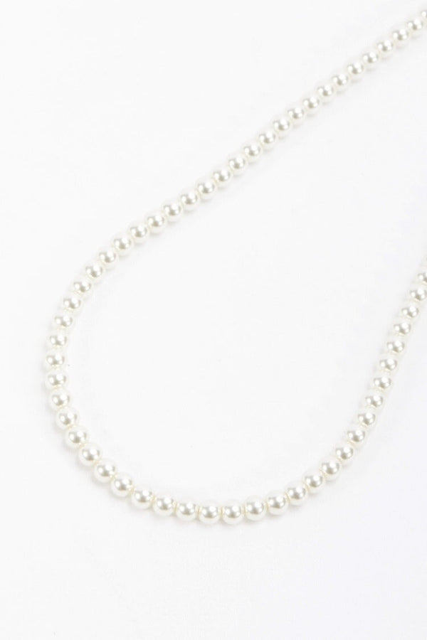 Carraig Donn Silver Clasp Pearl Necklace