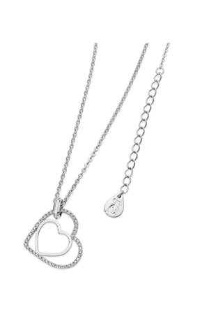 Carraig Donn Silver Floating Heart Pendant
