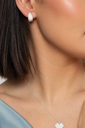 Carraig Donn Silver Mini Hoops
