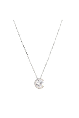 Carraig Donn Silver Solitaire Pendant