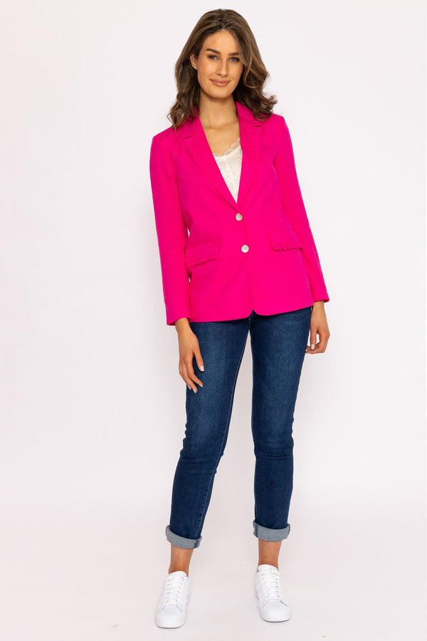 Carraig Donn Simana Classic Blazer in Pink
