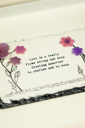 Carraig Donn Slatecraft Art - Cherished Memories