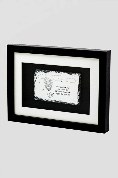 Slatecraft Art- How Happy The Home Is