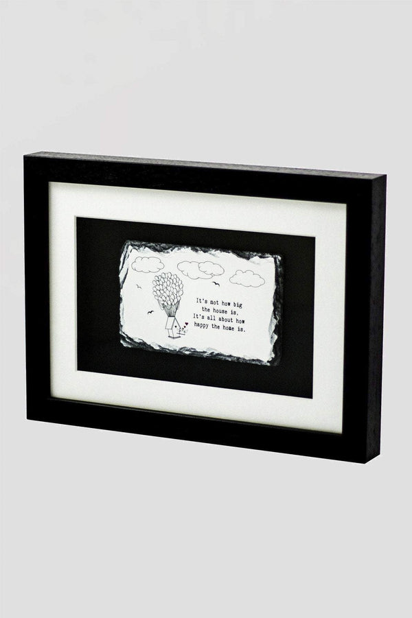 Carraig Donn Slatecraft Art- How Happy The Home Is