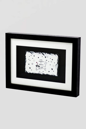 Carraig Donn Slatecraft Art - Love, Laugher & Happily Ever After