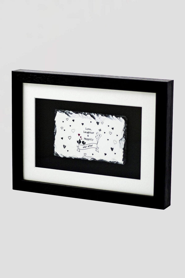 Carraig Donn Slatecraft Art - Love, Laugher & Happily Ever After