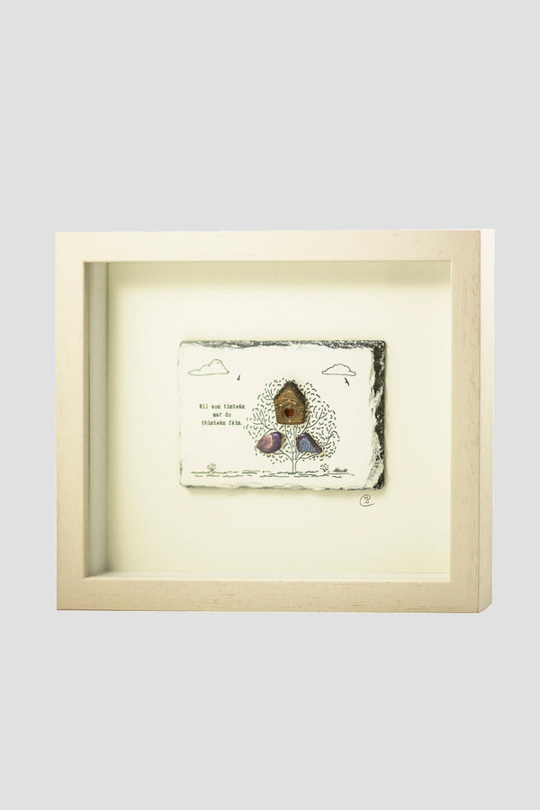 Carraig Donn Slatecraft Art- Níl aon tinteán