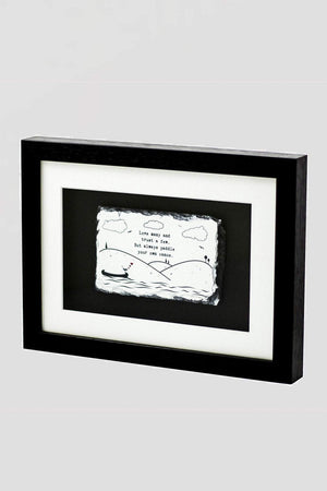 Carraig Donn Slatecraft Art - Paddle Your Own Canoe