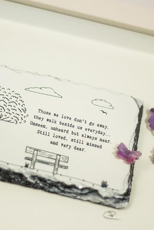 Carraig Donn Slatecraft Art- Still Loved, Still Missed