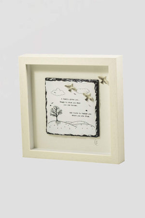 Carraig Donn Slatecraft Art - Wings & Roots