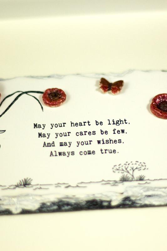 Carraig Donn Slatecraft Art - Wishes Come True