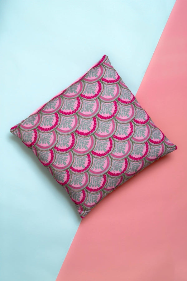 Carraig Donn Sloane Pink Printed Cushion