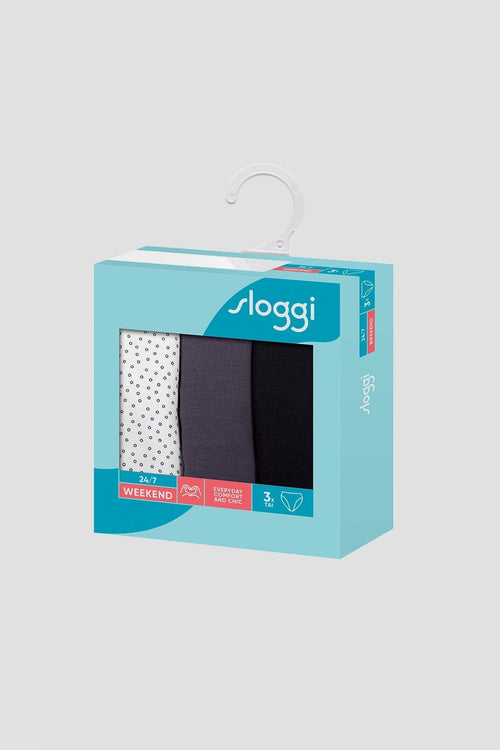 Weekend Brief 3 Pack in Black