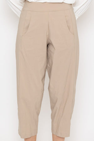Carraig Donn Slouch Trousers in Sand