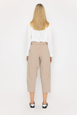 Carraig Donn Slouch Trousers in Sand