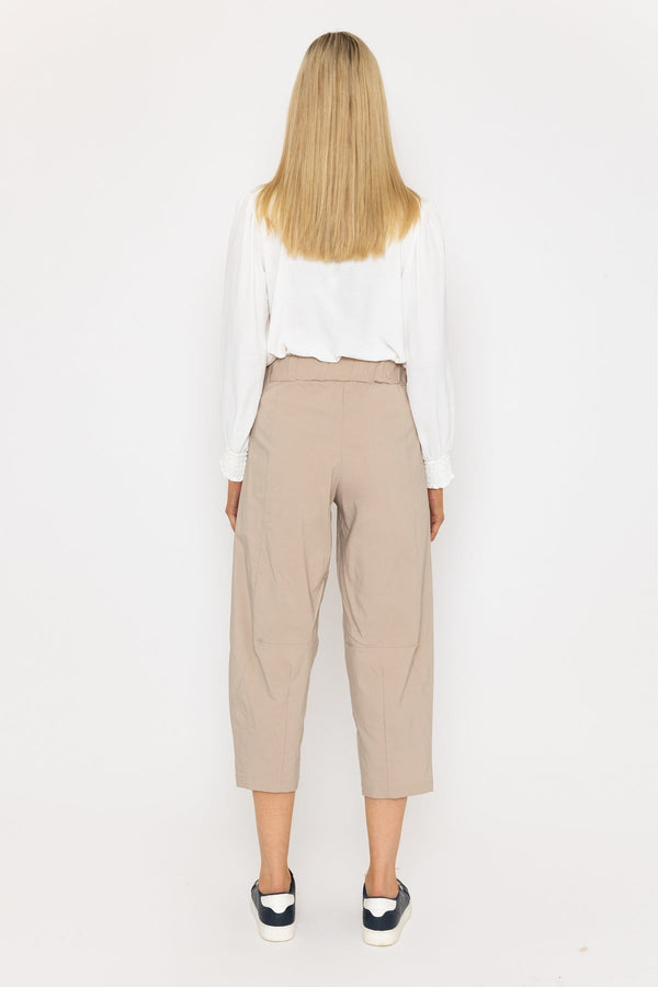 Carraig Donn Slouch Trousers in Sand