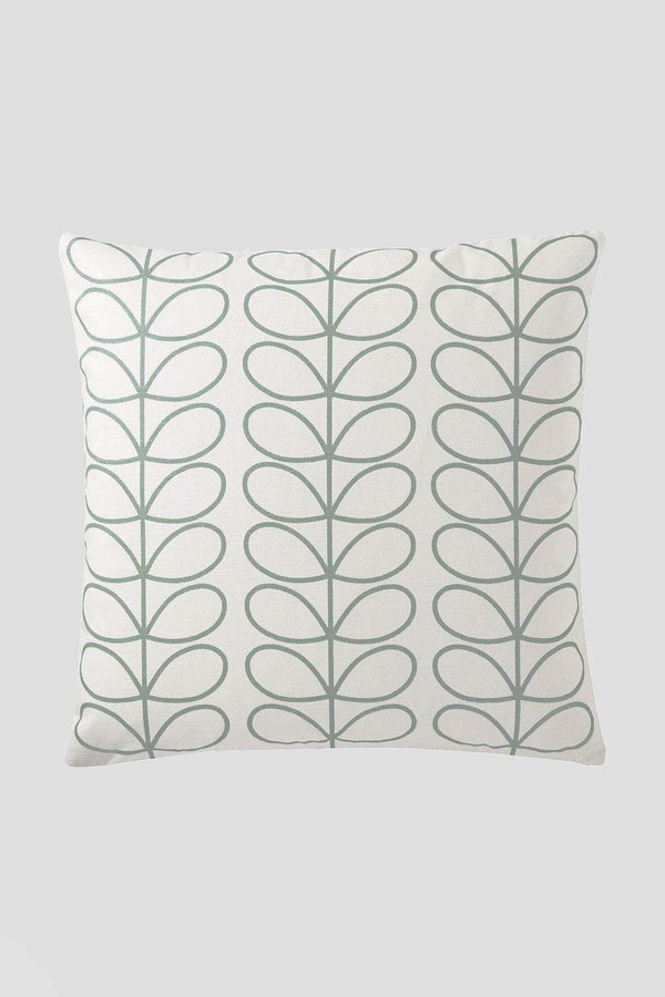 Carraig Donn Small Linear Stem Duck Egg 50x50cm Cushion