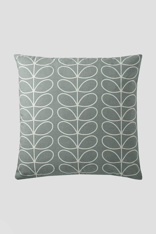 Carraig Donn Small Linear Stem Duck Egg 50x50cm Cushion