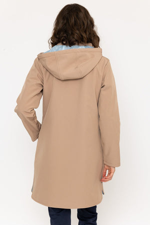 Carraig Donn Soft Shell Jacket in Taupe