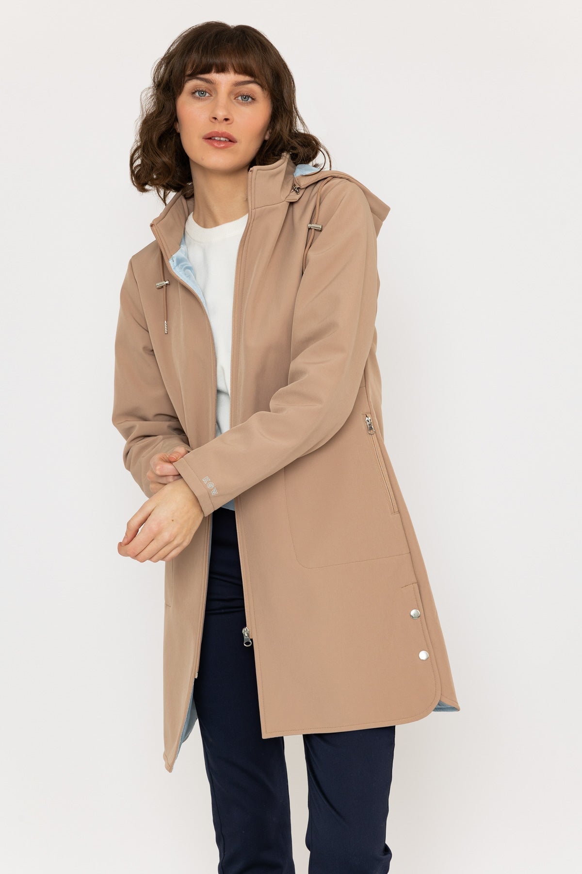 Soft Shell Jacket in Taupe