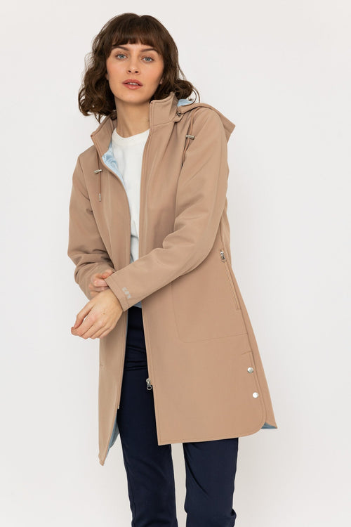 Soft Shell Jacket in Taupe