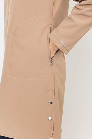 Carraig Donn Soft Shell Jacket in Taupe