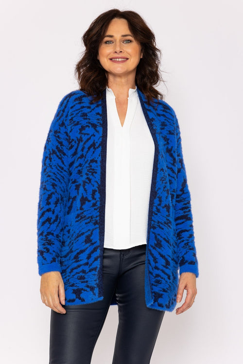 Soft Touch Cardigan in Blue