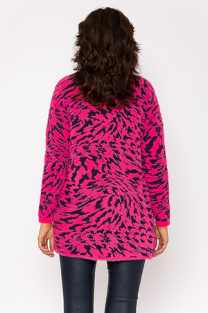 Carraig Donn Soft Touch Cardigan in Pink