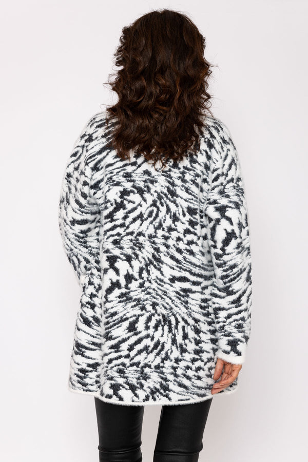Carraig Donn Soft Touch Cardigan in White