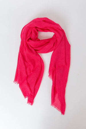 Carraig Donn Soft Touch Scarf in Fuchsia