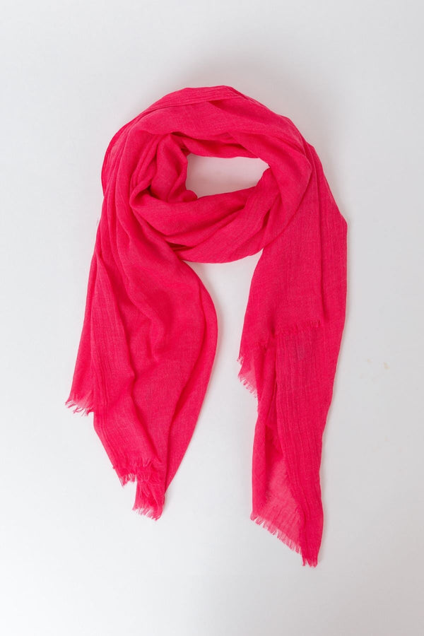 Carraig Donn Soft Touch Scarf in Fuchsia