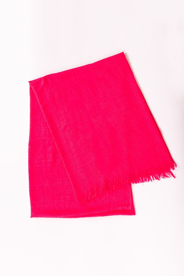 Carraig Donn Soft Touch Scarf in Fuchsia