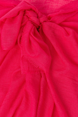 Carraig Donn Soft Touch Scarf in Fuchsia
